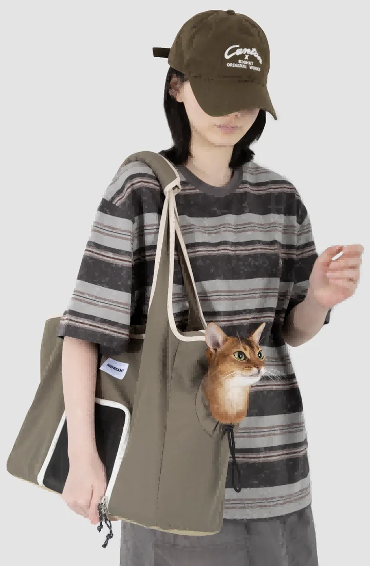 Nylon Pet Walking Shoulder Bag view 2