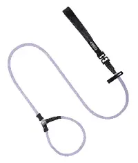 Bobo Series - Leather Handle Integrated Training Thick P-Leash view 1