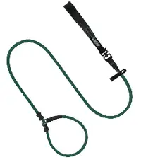 Bobo Series - Leather Handle Integrated Training Thick P-Leash view 2