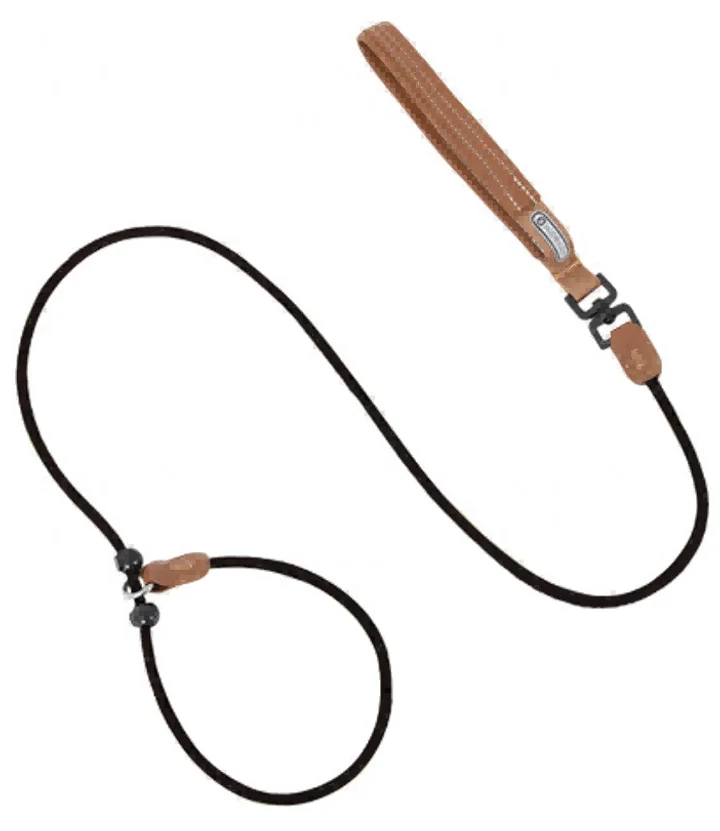 Bobo Series - Leather Handle Integrated P-Leash view 2