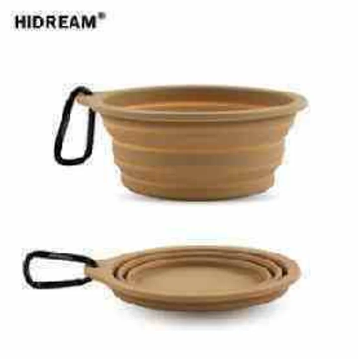 Silicone Foldable Travel Bowl view 1