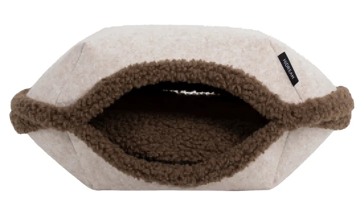 Polar Fleece Semi-Enclosed Pet Bed view 2