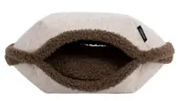 Polar Fleece Semi-Enclosed Pet Bed view 2
