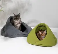 Polar Fleece Semi-Enclosed Pet Bed view 4