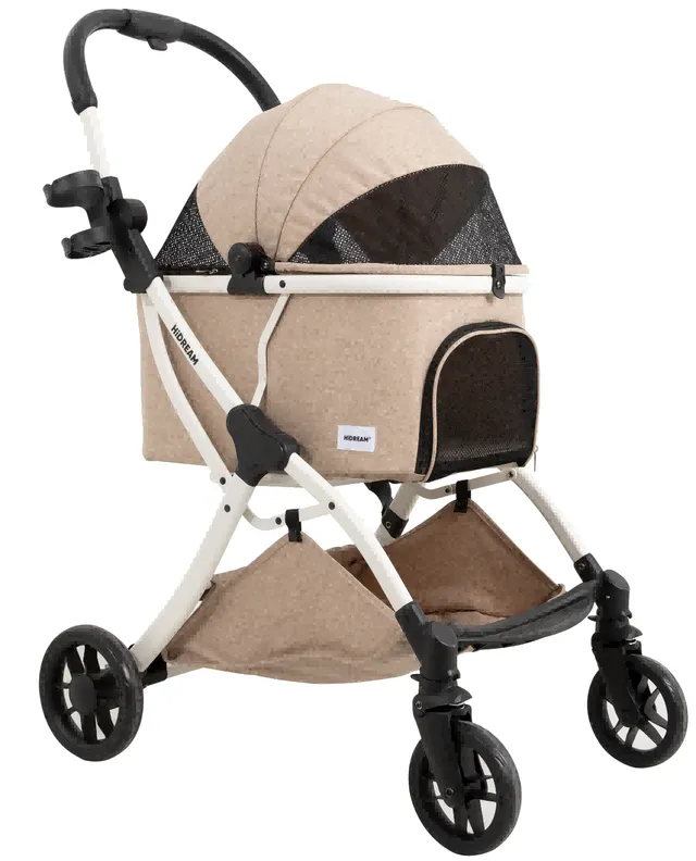 One-Hand Fold Lightweight Pet Stroller