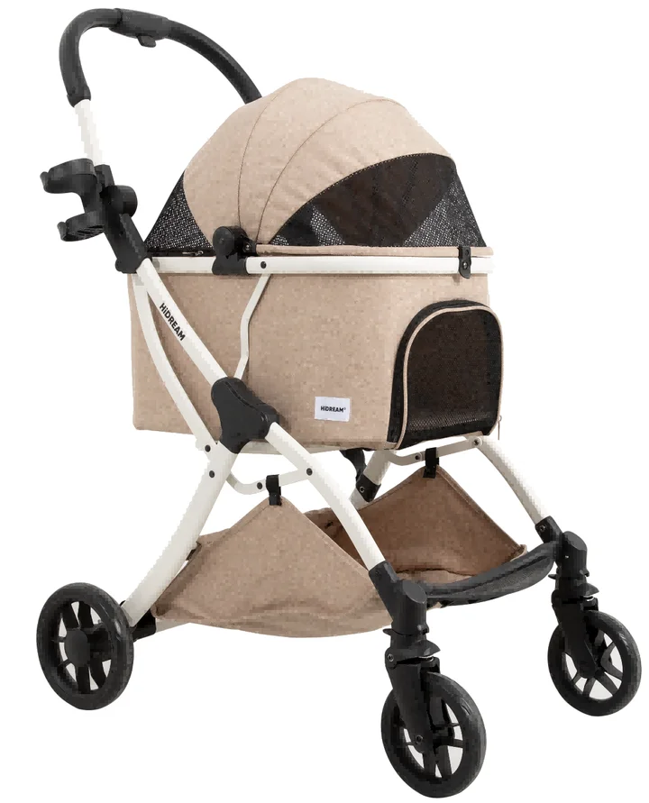 One-Hand Fold Lightweight Pet Stroller view 1