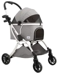 One-Hand Fold Lightweight Pet Stroller view 2