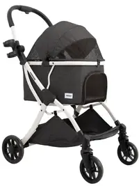 One-Hand Fold Lightweight Pet Stroller view 3