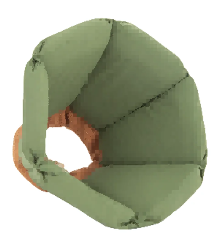 Foam Cone Recovery Collar Head Cover view 4
