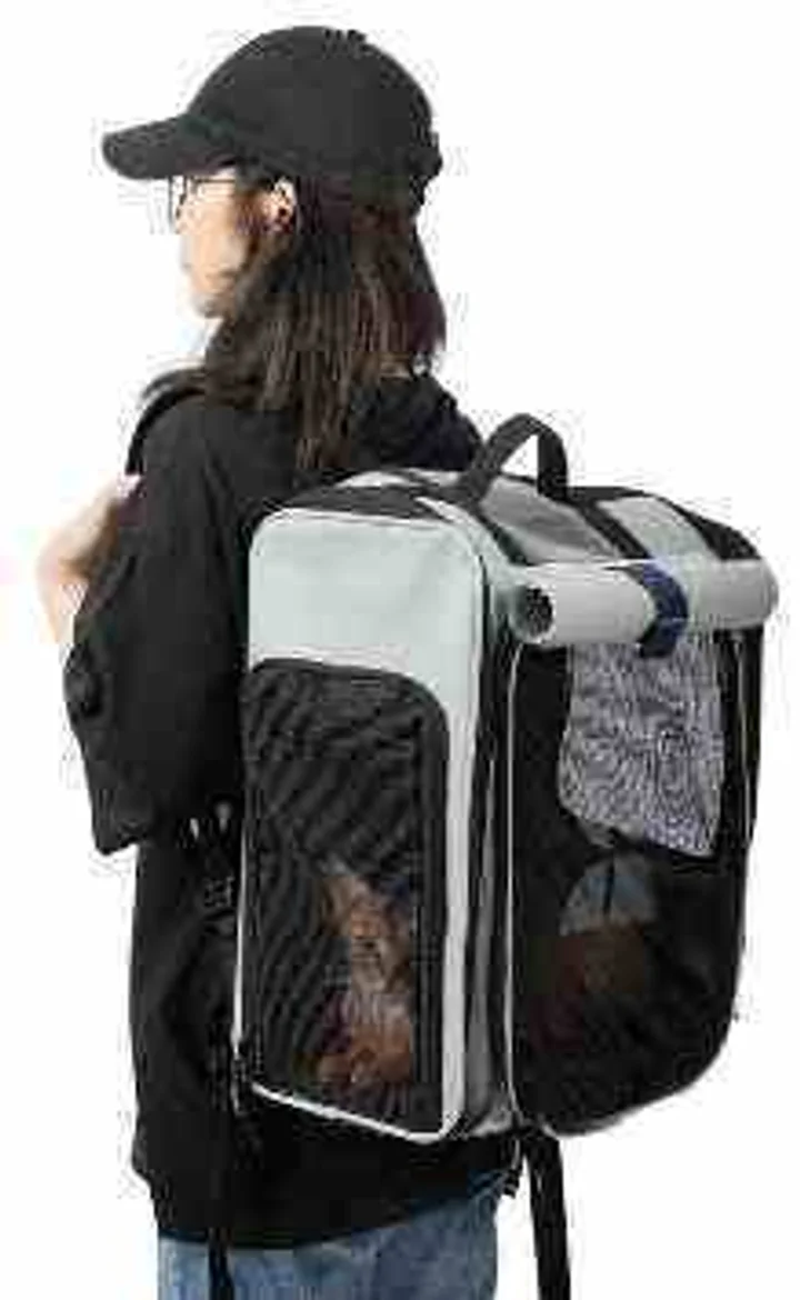 Pet Outdoor Tent Backpack view 2