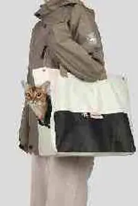 Color Block Shoulder Pet Carrier view 3