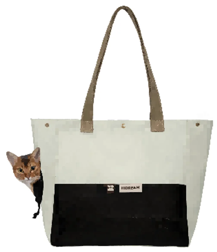 Color Block Shoulder Pet Carrier view 4