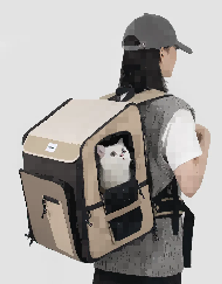 Front-Back Tent Pet Backpack view 1