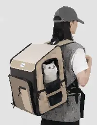 Front-Back Tent Pet Backpack view 1